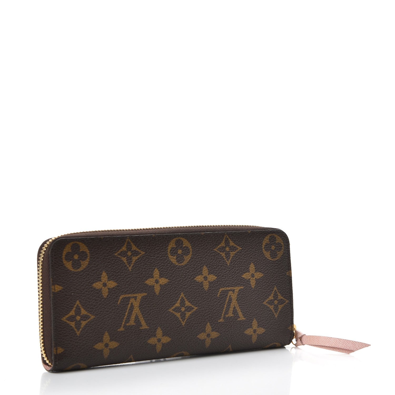 Louis Vuitton Monogram Clemence Wallet Rose Ballerine 3 of 7