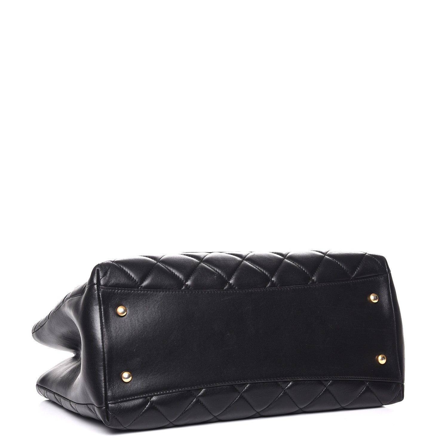 Chanel Lambskin Quilted Trendy CC Tote Black 4 of 8