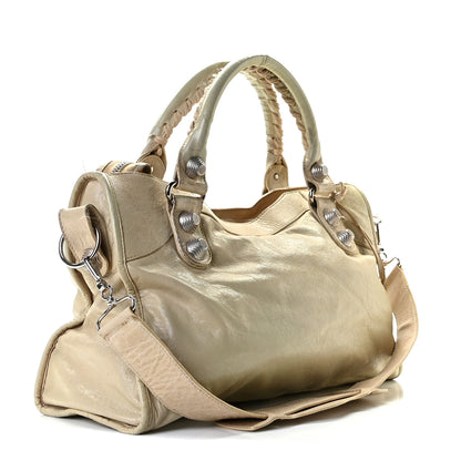 Balenciaga Agneau Giant 21 Rose Gold Hardware City Praline 2 of 14