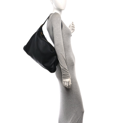 Celine Supple Calfskin Large Romy Shoulder Bag Black 2 of 11