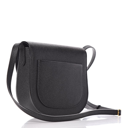 Celine Grained Calfskin Small Trotteur Black 3 of 9