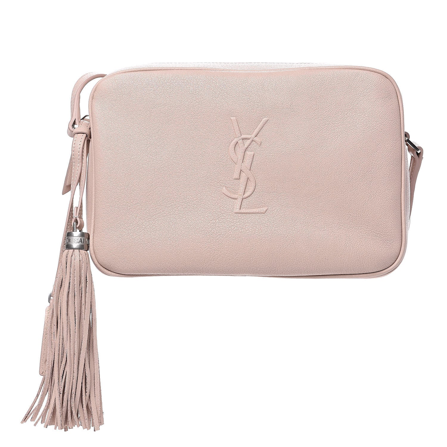 Saint Laurent Lambskin Monogram Small Lou Camera Bag Marble Pink 1 of 10
