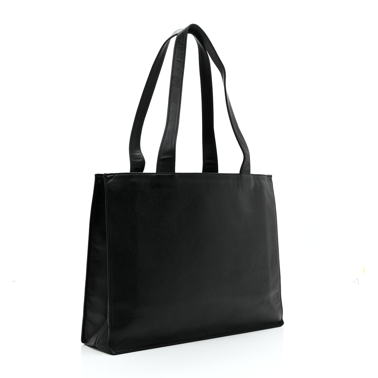 Chanel Caviar CC Tote Black 3 of 11