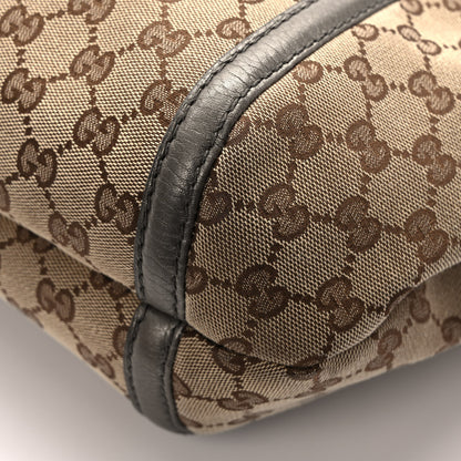 Gucci Monogram Medium Techno Horsebit Hobo Brown 12 of 12