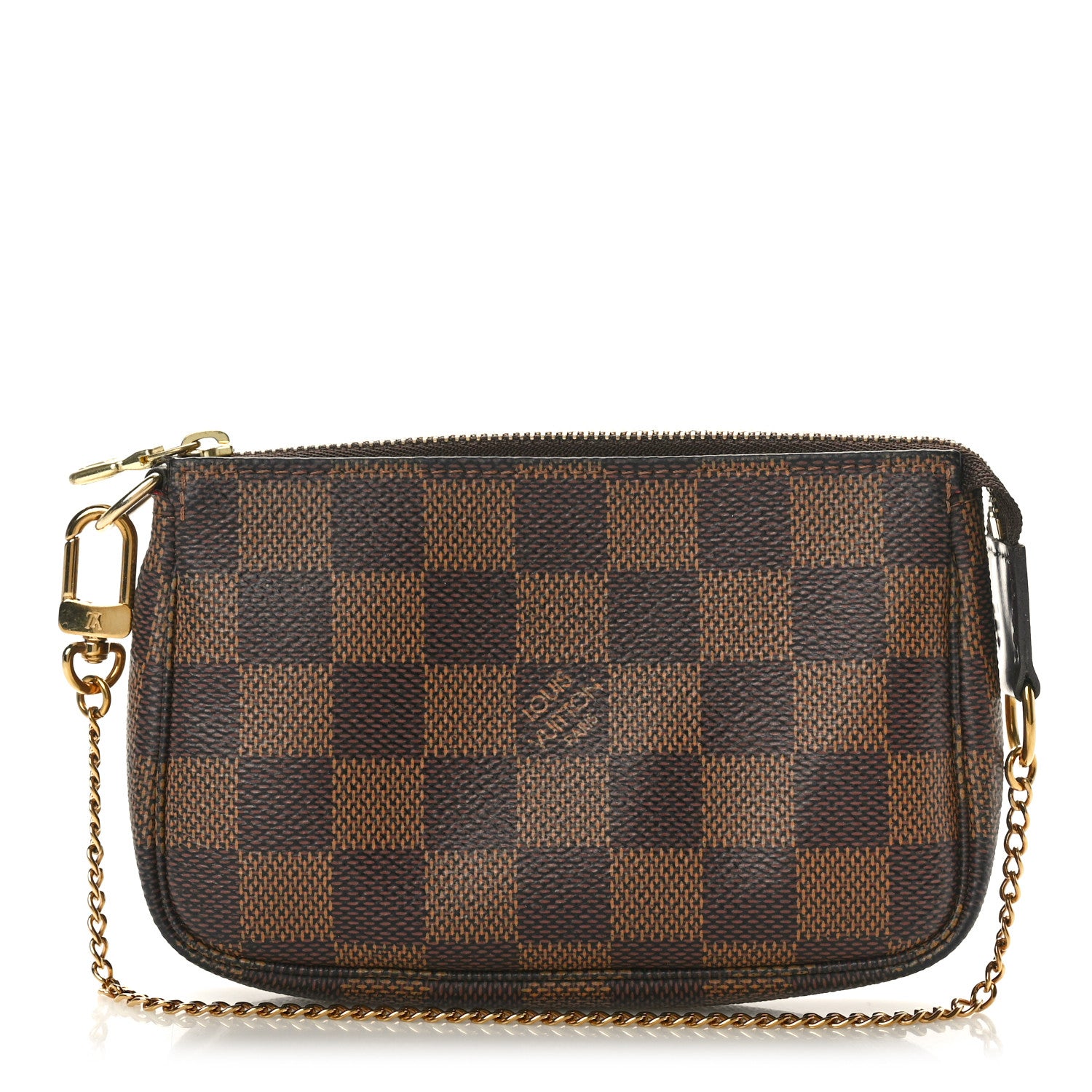 Louis Vuitton Damier Ebene Mini Pochette Accessories 1 of 10