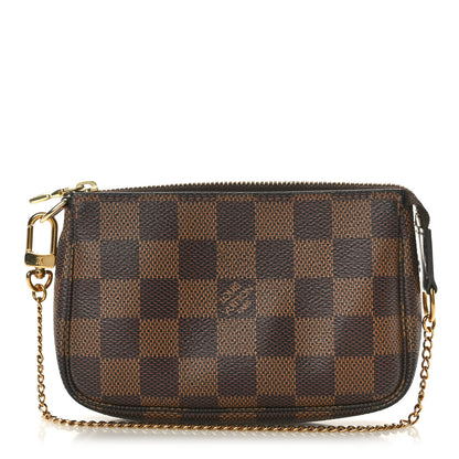 Louis Vuitton Damier Ebene Mini Pochette Accessories 1 of 10