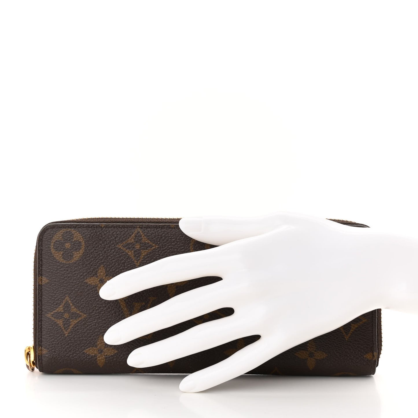 Monogram Clemence Wallet Rose Ballerine