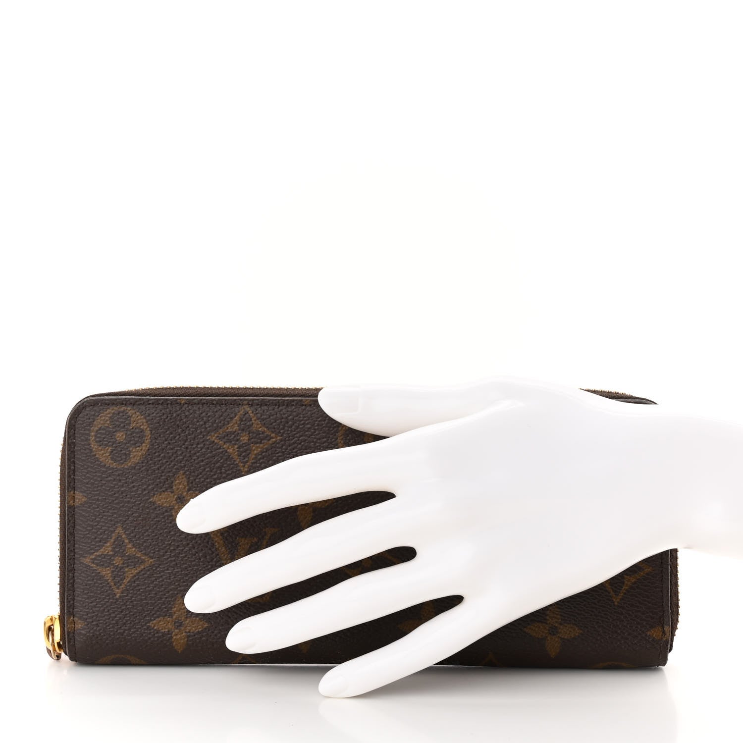 Louis Vuitton Monogram Clemence Wallet Rose Ballerine 2 of 11