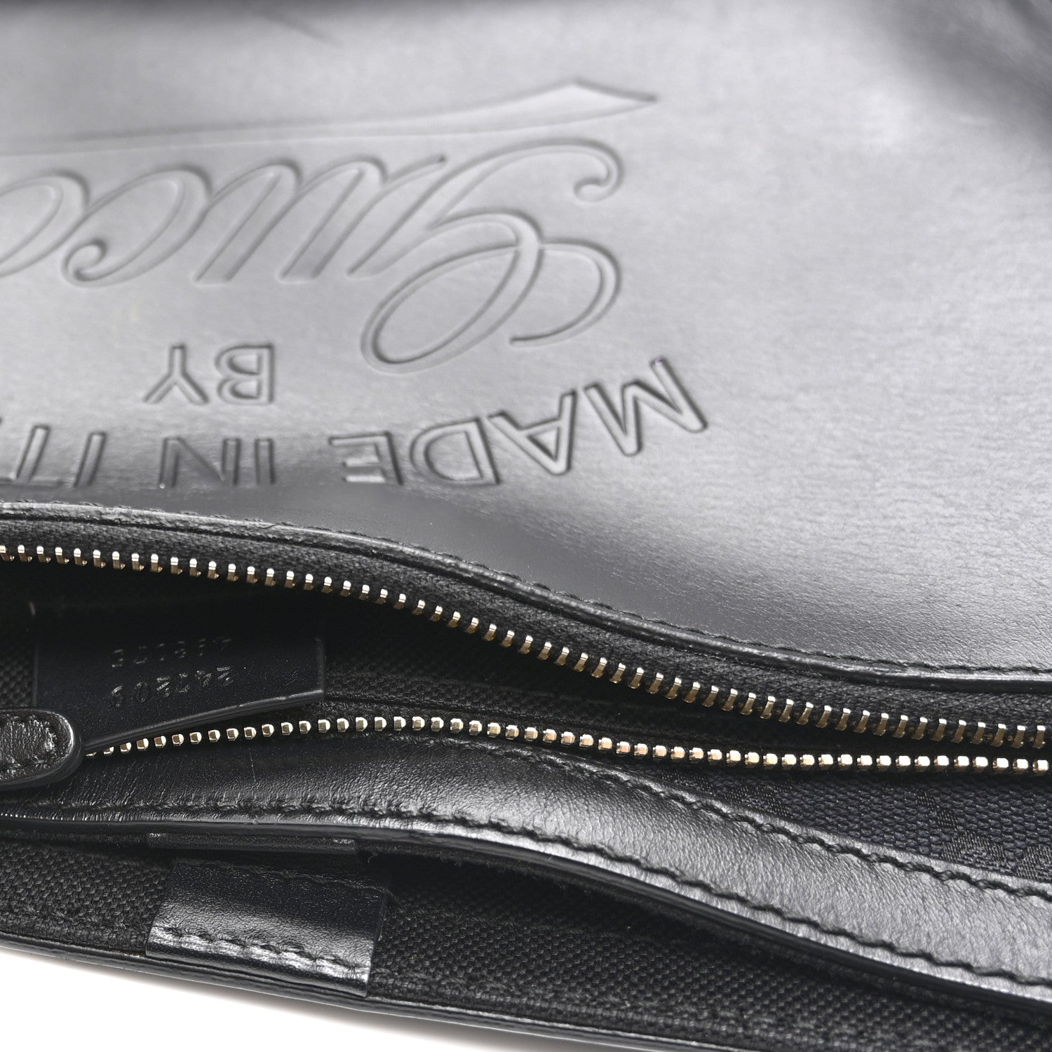 Gucci Monogram Medium Craft Tote Black 8 of 11