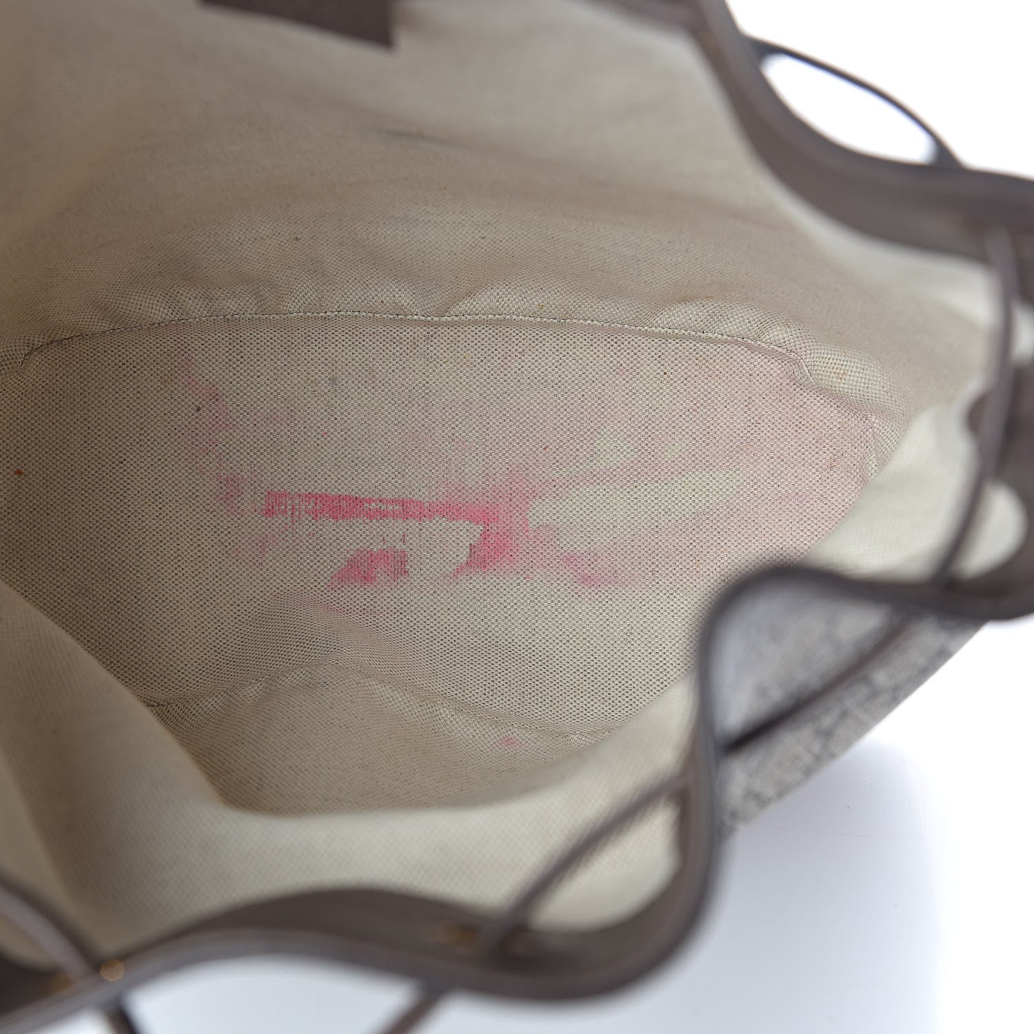 Gucci GG Supreme Monogram Web Ophidia Bucket Bag Brown 7 of 9