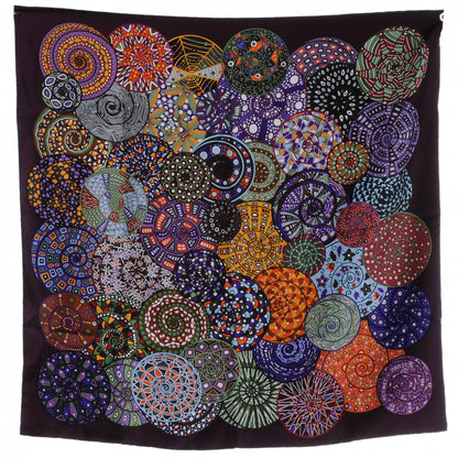 Hermes Silk Reve D Escargot Scarf 90 2 of 6