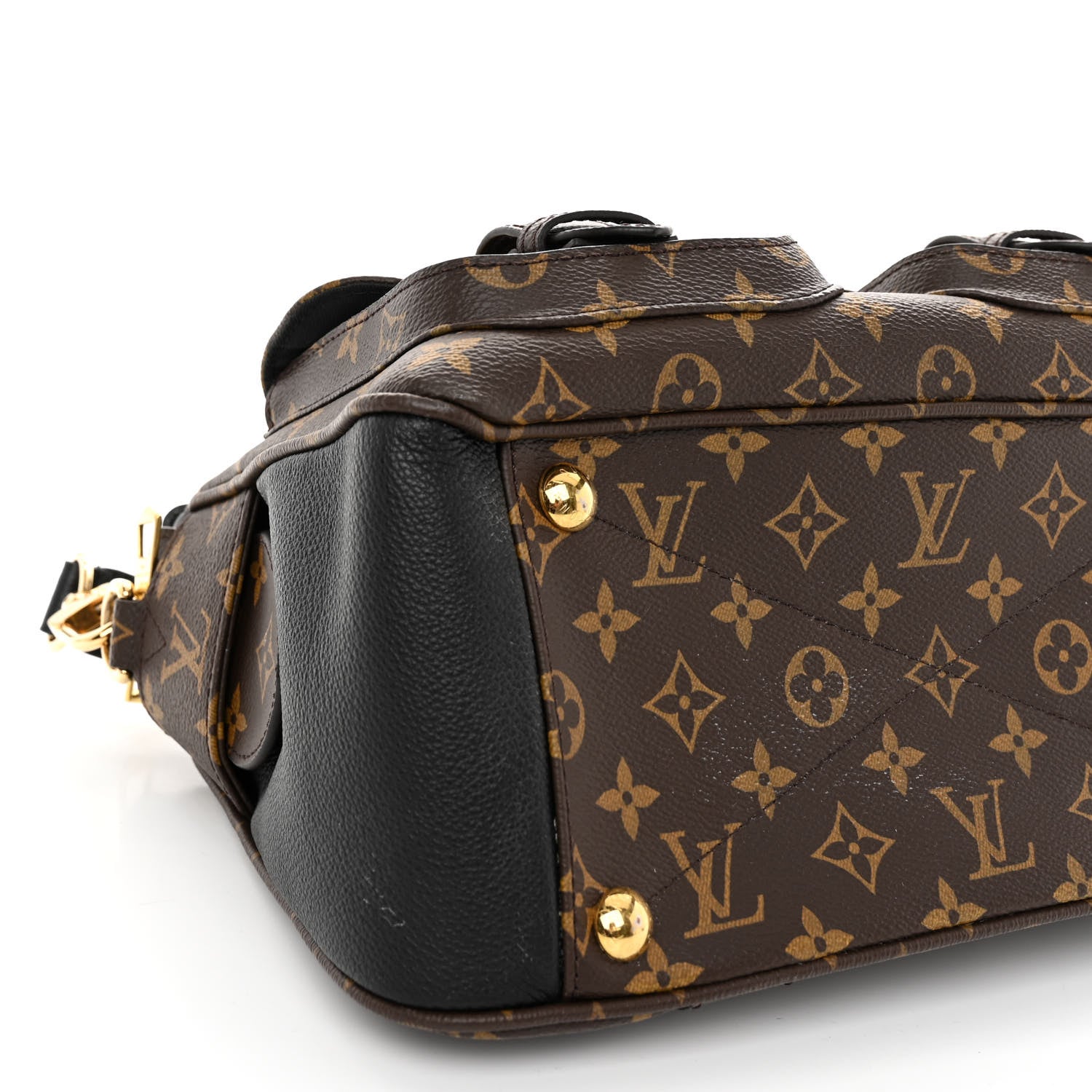 Louis Vuitton LOUIS VUITTON Monogram Manhattan NM Black 7 of 8