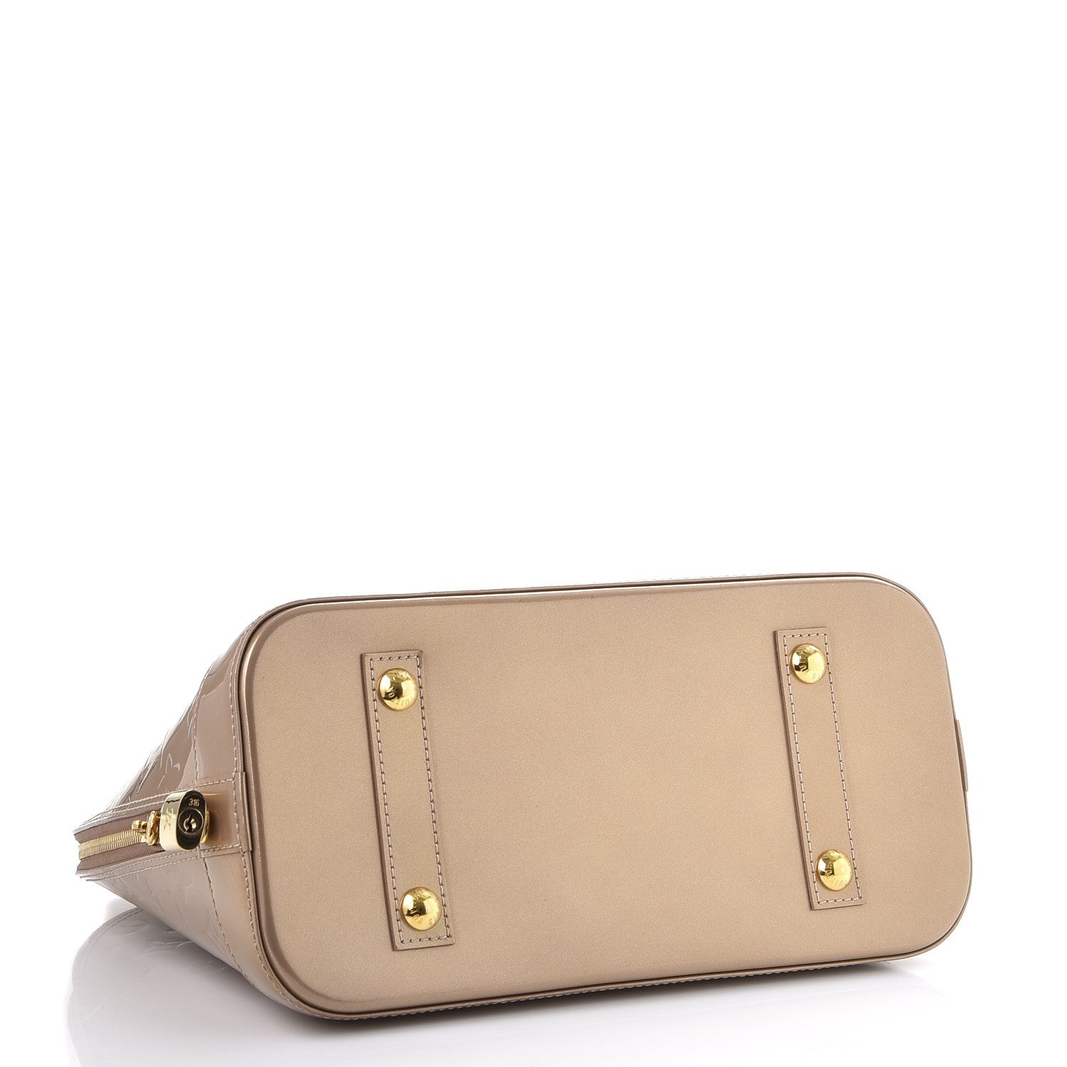 Louis Vuitton Vernis Alma PM Beige Poudre 4 of 7