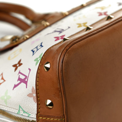 Louis Vuitton Monogram Multicolor Alma White 16 of 18