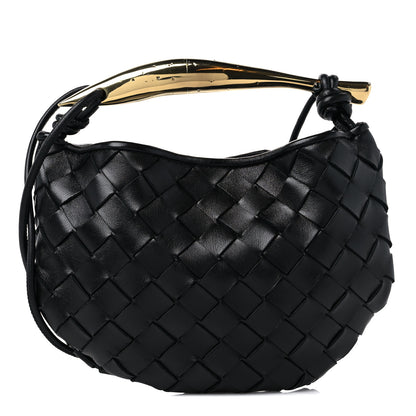 Bottega Veneta Nappa Intrecciato Mini Sardine Bag Black 1 of 8