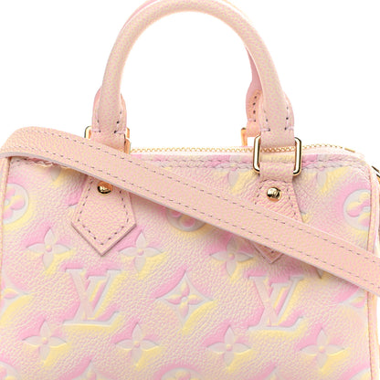 Louis Vuitton Empreinte Monogram Summer Stardust Nano Speedy Pink 7 of 9