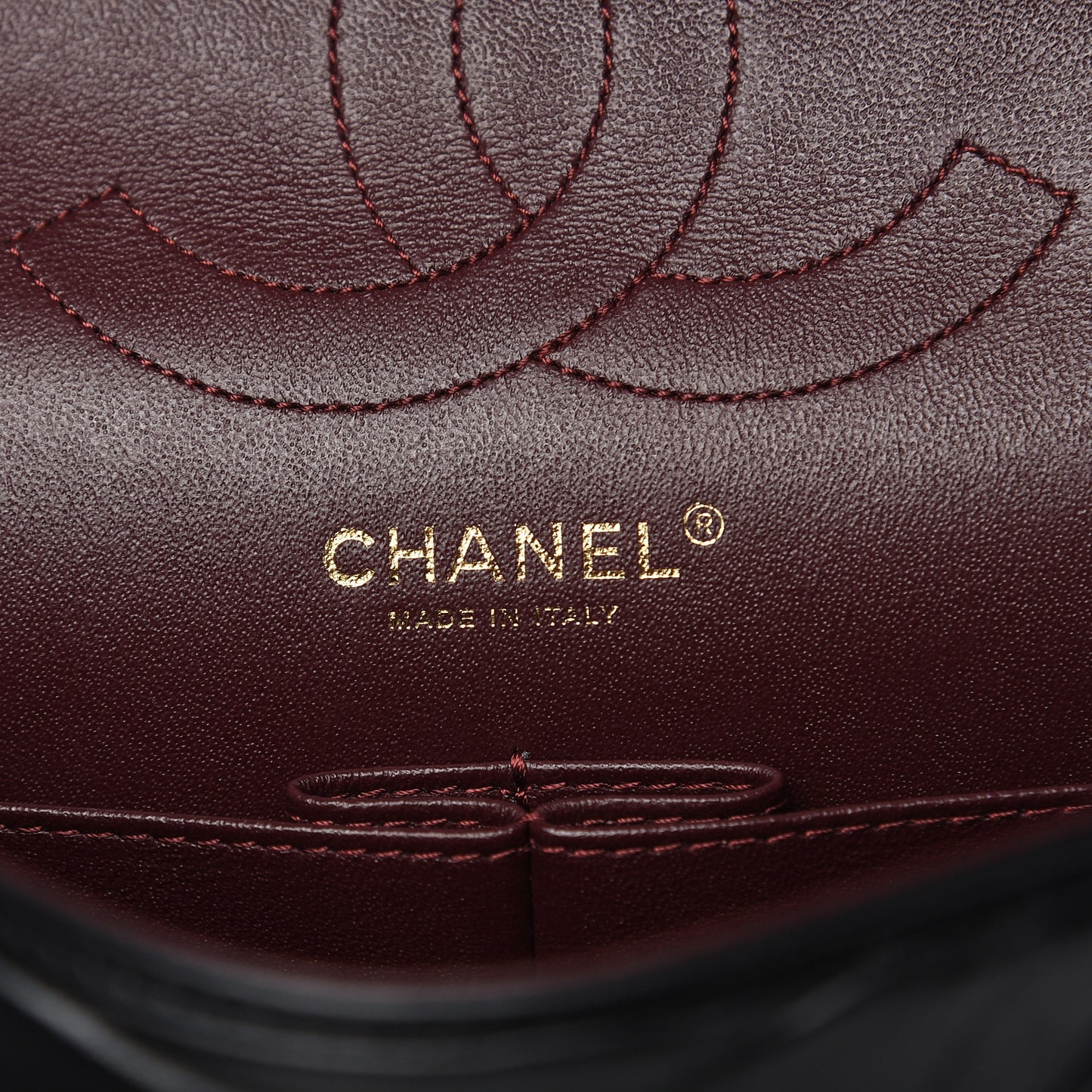 Aged Calfskin Quilted 2.55 Reissue 226 Flap Black