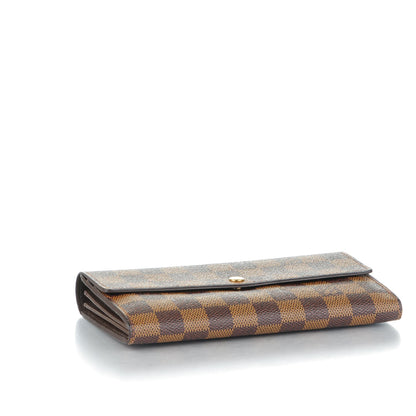 Louis Vuitton Damier Ebene Sarah Wallet 4 of 7