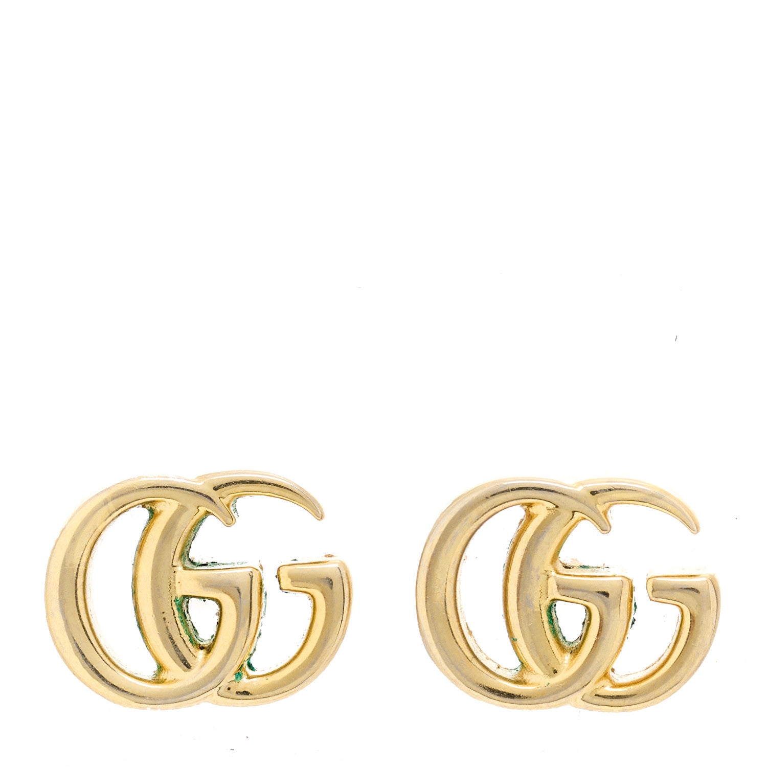 Gucci Metal Pearl Double G Drop Earrings Gold 3 of 6