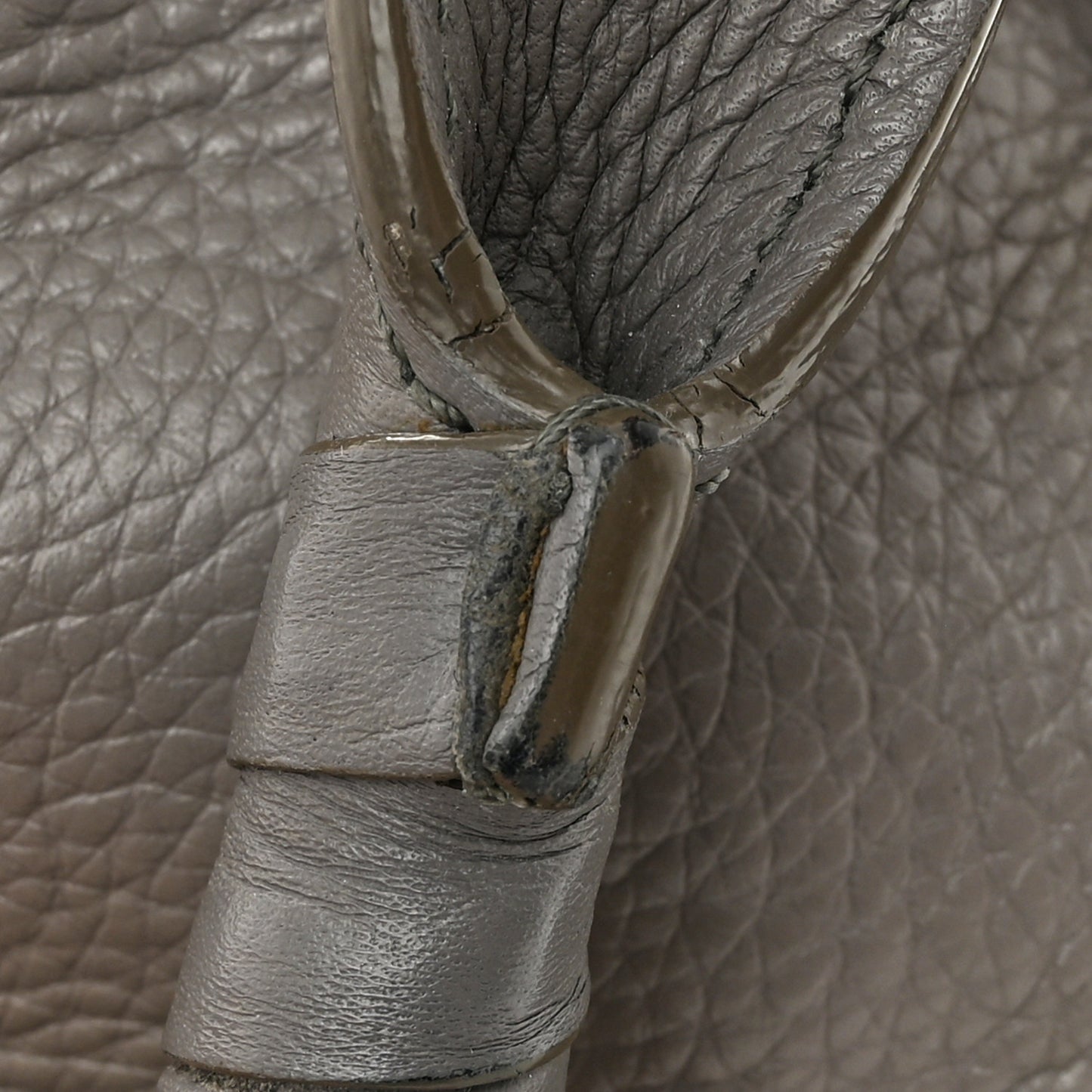 Calfskin Medium Marcie Satchel Cashmere Grey