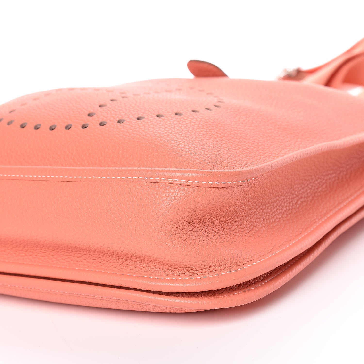 Hermes Taurillon Clemence Evelyne III PM Crevette 6 of 14