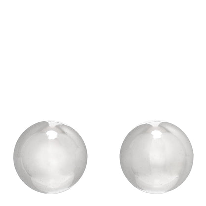 Tiffany Sterling Silver 10mm HardWear Ball Earrings 1 of 6