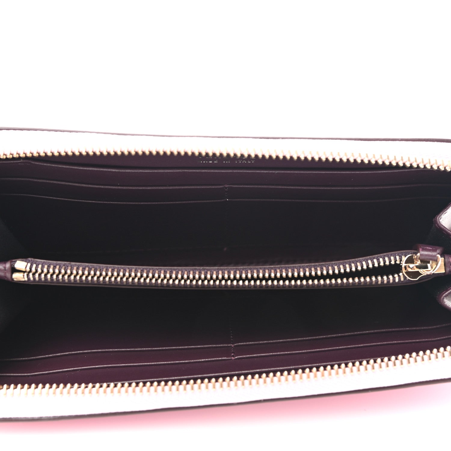 Versace Nappa Zip Around Wallet Pink 5 of 7
