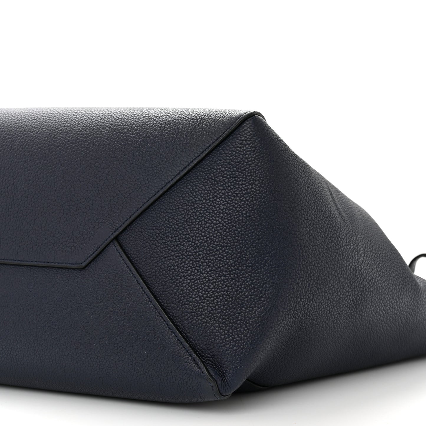 Soft Grained Calfskin Small Belt Cabas Phantom Navy