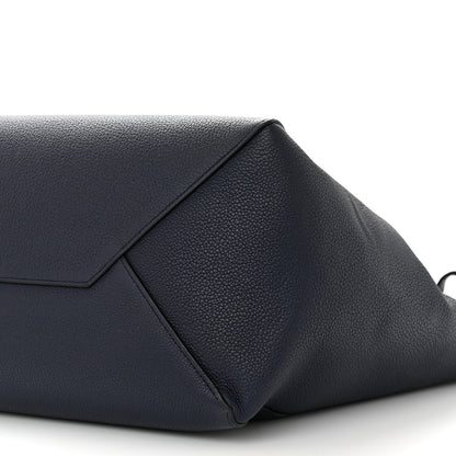 Celine Soft Grained Calfskin Small Belt Cabas Phantom Navy 10 of 10