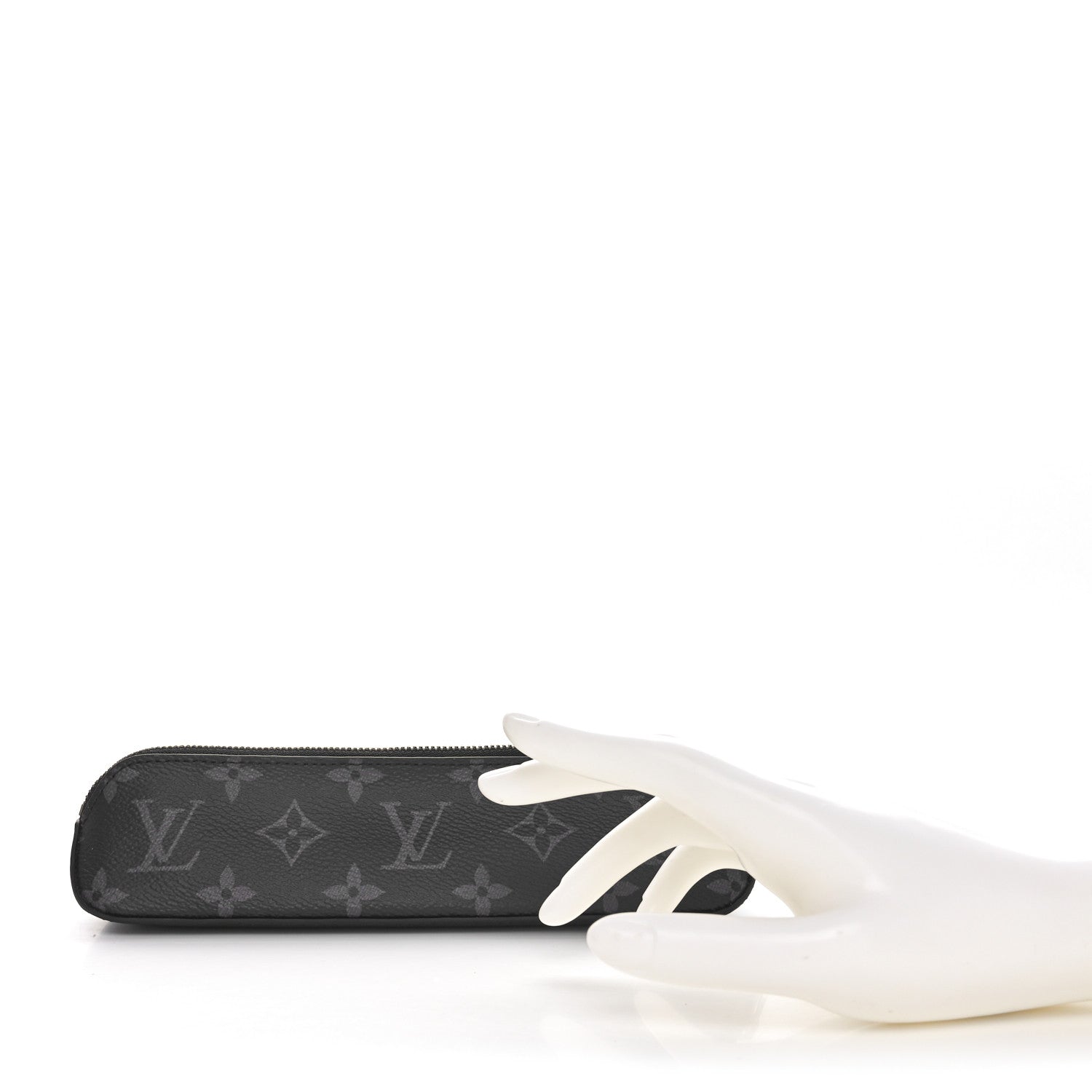 Louis Vuitton Monogram Eclipse Elizabeth Pencil Pouch Black 2 of 10