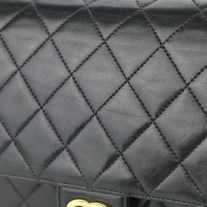 Chanel Lambskin Quilted Medium Single Flap Black 14 of 14