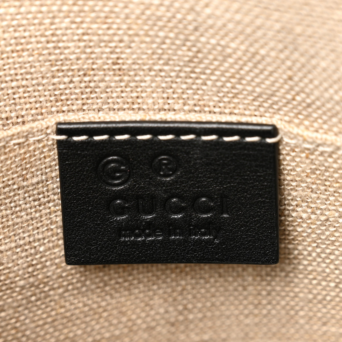 Microguccissima Mini Dome Bag Black
