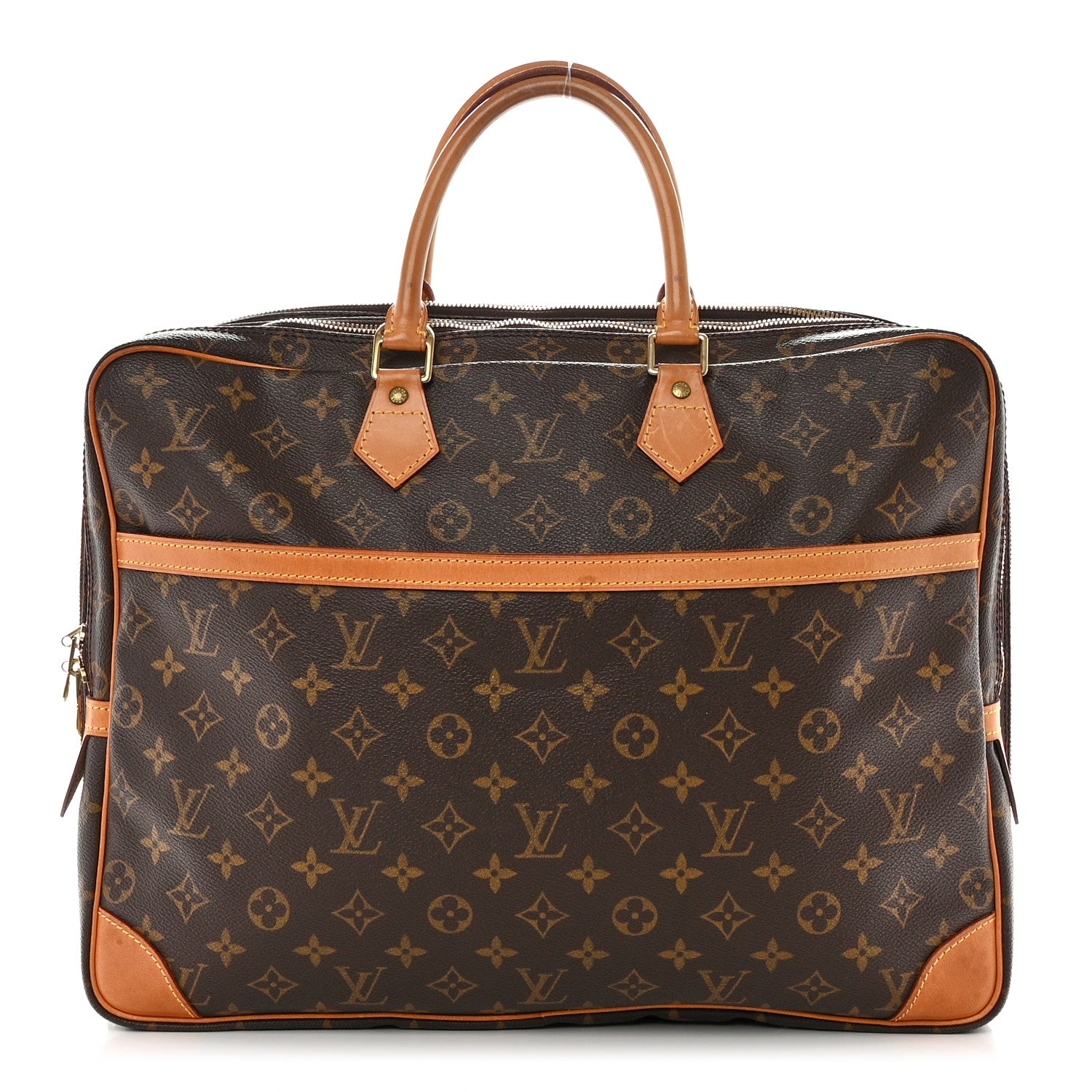 Louis Vuitton Monogram Porte-Documents Voyage Briefcase 2 Compartments 1 of 16
