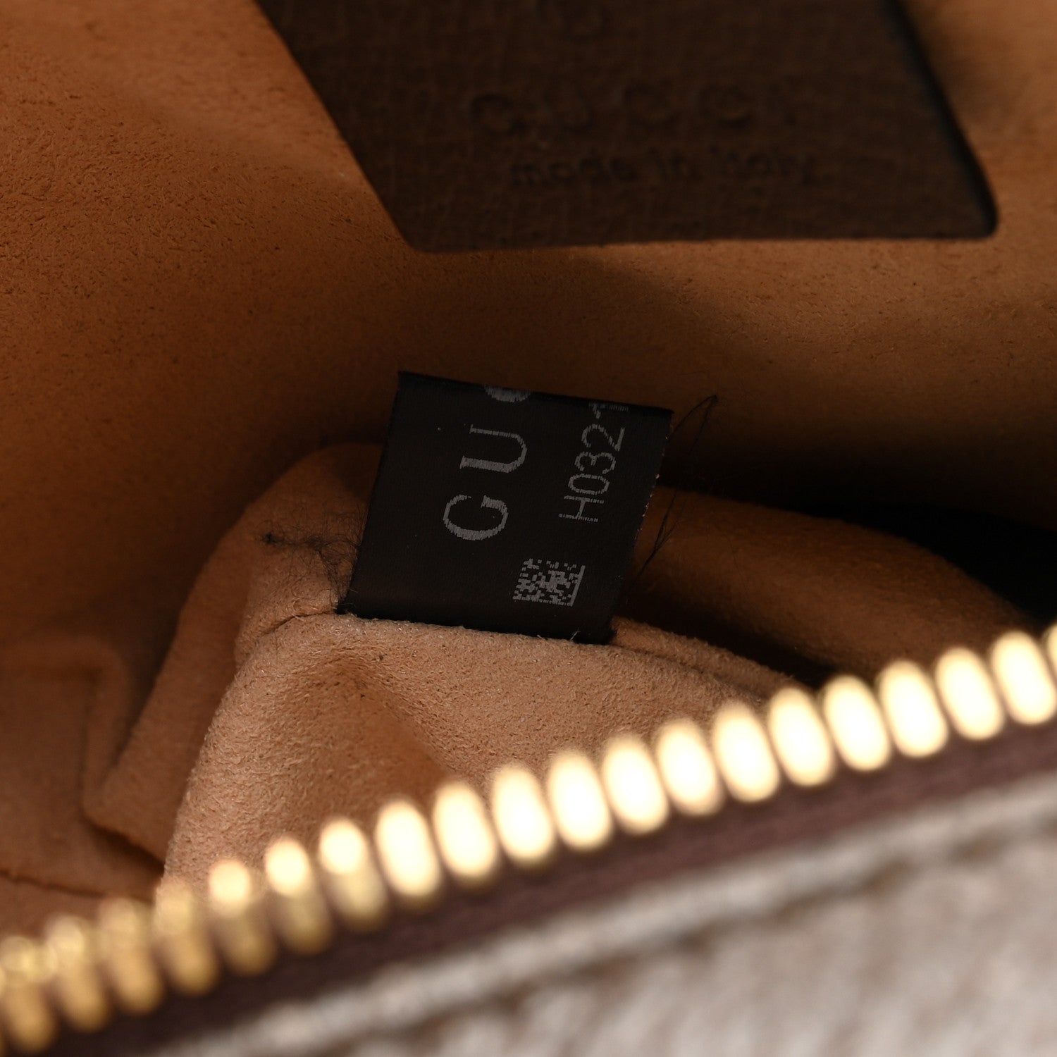 Gucci GG Supreme Monogram Web Mini Ophidia Round Shoulder Bag Brown 8 of 11