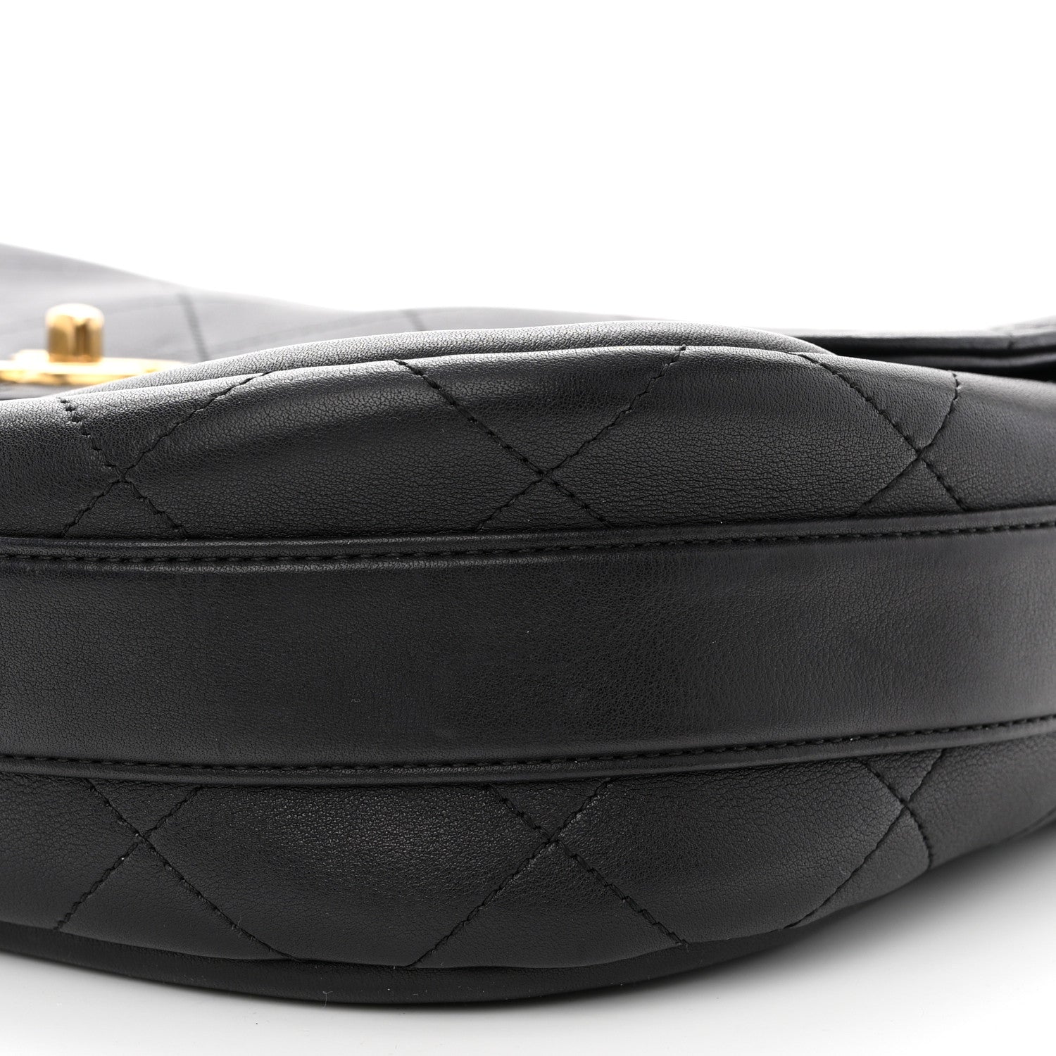 Chanel Calfskin Stitched Small Paris in Rome Messenger Black 10 of 13