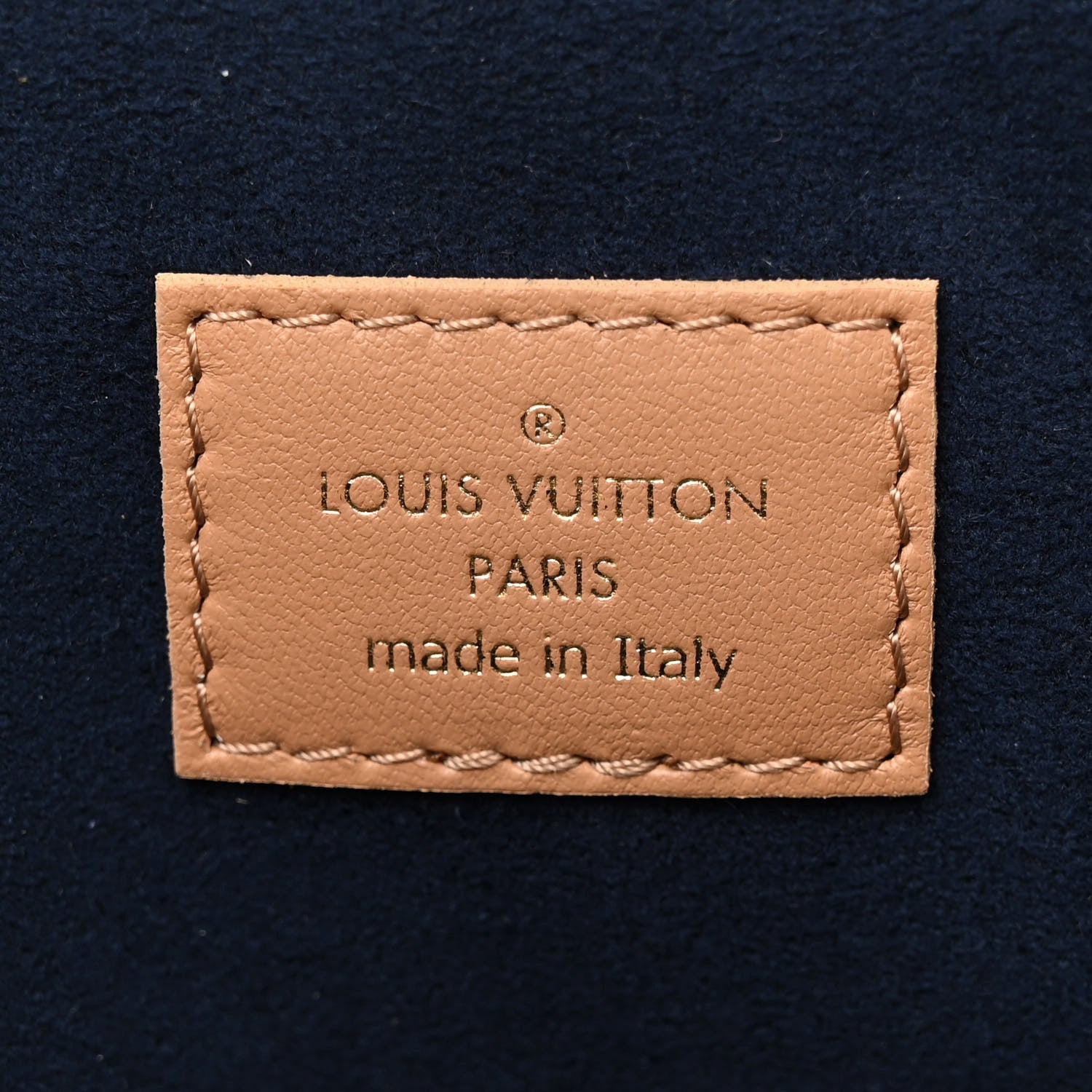 Louis Vuitton Lambskin Embossed Monogram Coussin PM Camel 7 of 14