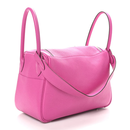 Hermes Taurillon Clemence Lindy 26 Magnolia 3 of 10