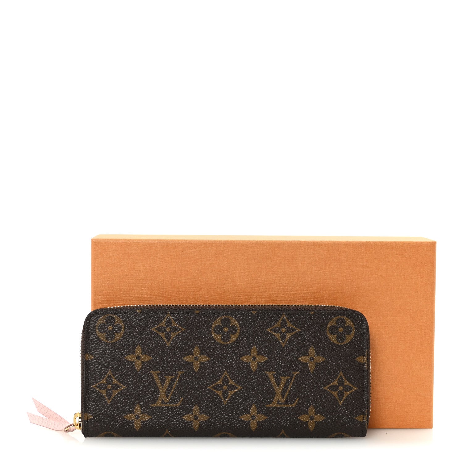 Louis Vuitton Monogram Clemence Wallet Rose Ballerine 7 of 7