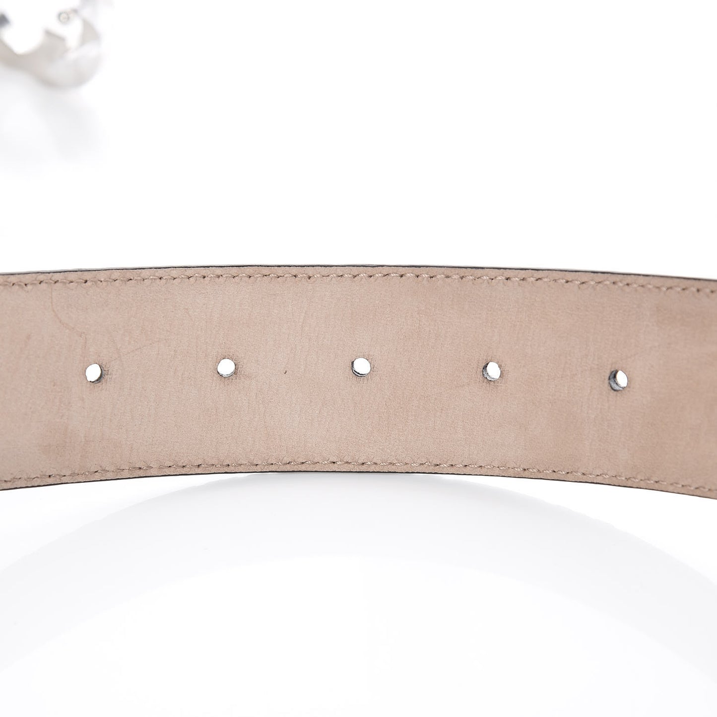 Guccissima Signature Interlocking G 40mm Belt 115 46 Black