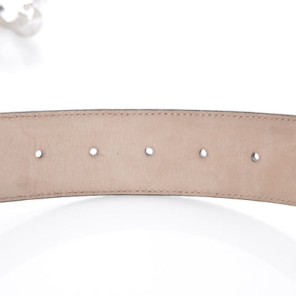 Gucci Guccissima Signature Interlocking G 40mm Belt 115 46 Black 6 of 7