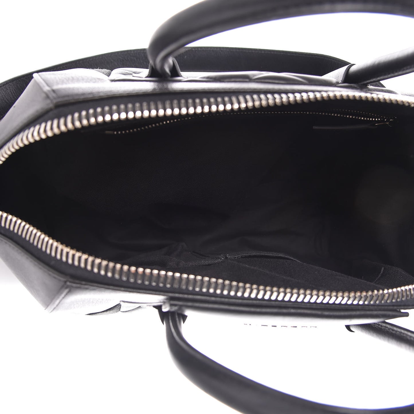 Sugar Goatskin Lambskin Diamond Quilted Medium Antigona Black