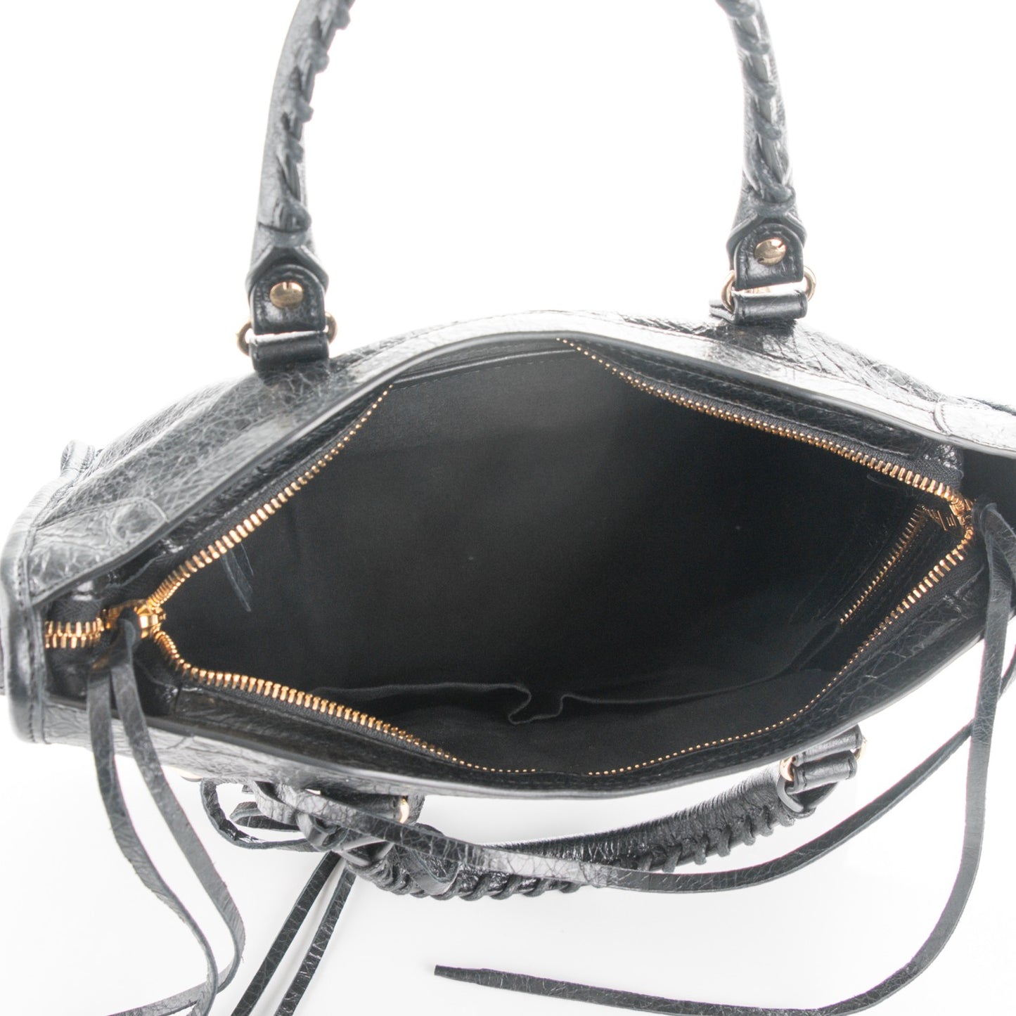 Agneau Classic Gold Hardware S City Black