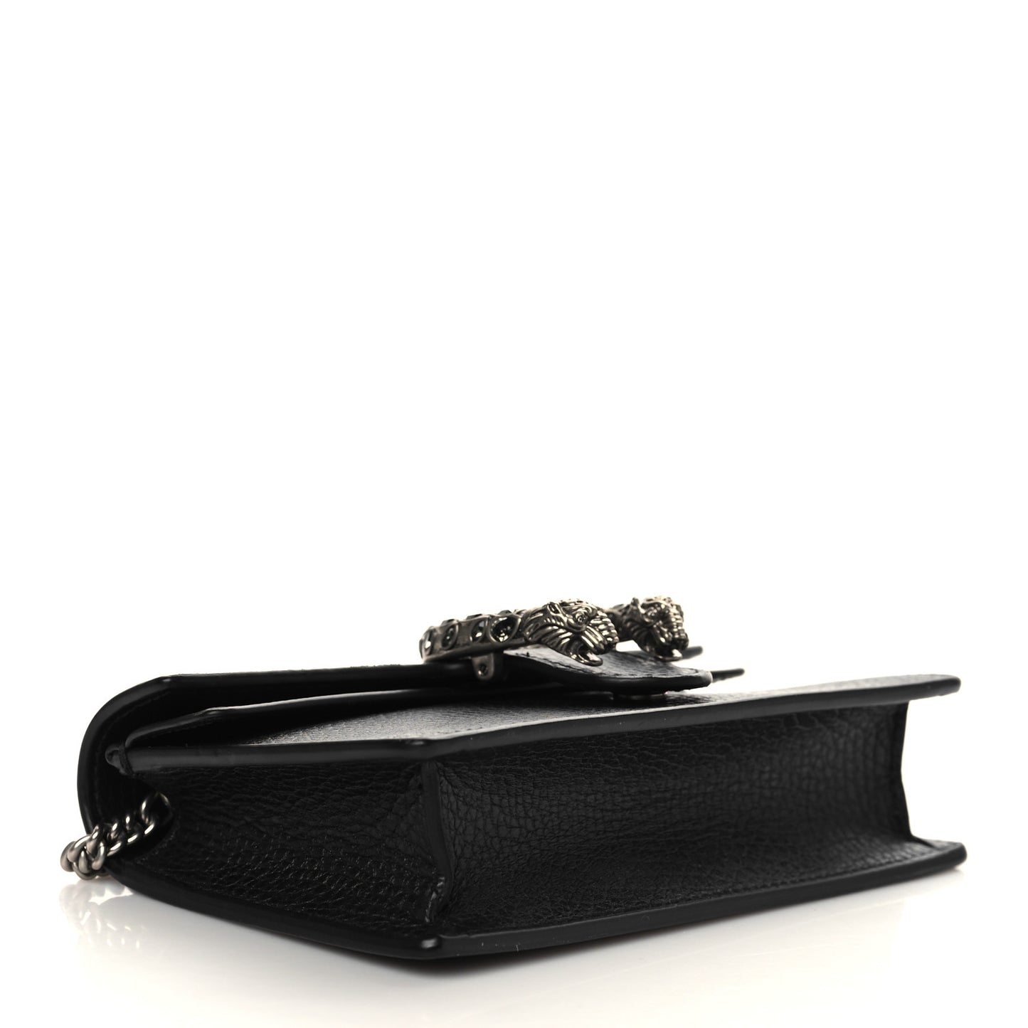 Calfskin Super Mini Dionysus Shoulder Bag Black