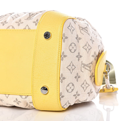 Louis Vuitton Monogram Denim Speedy Round Yellow 8 of 8