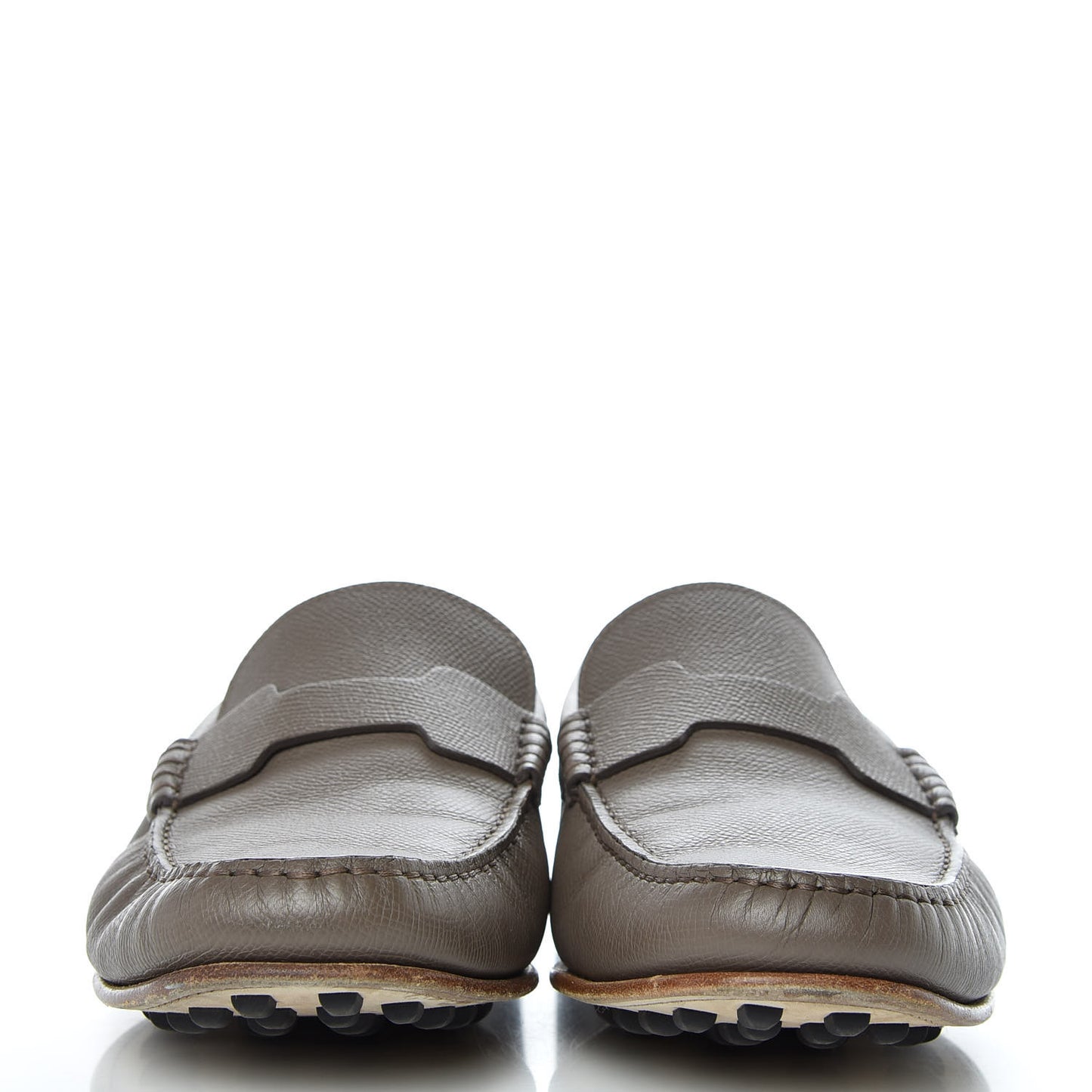 Epsom Mens Oscar Loafers 42 Etoupe