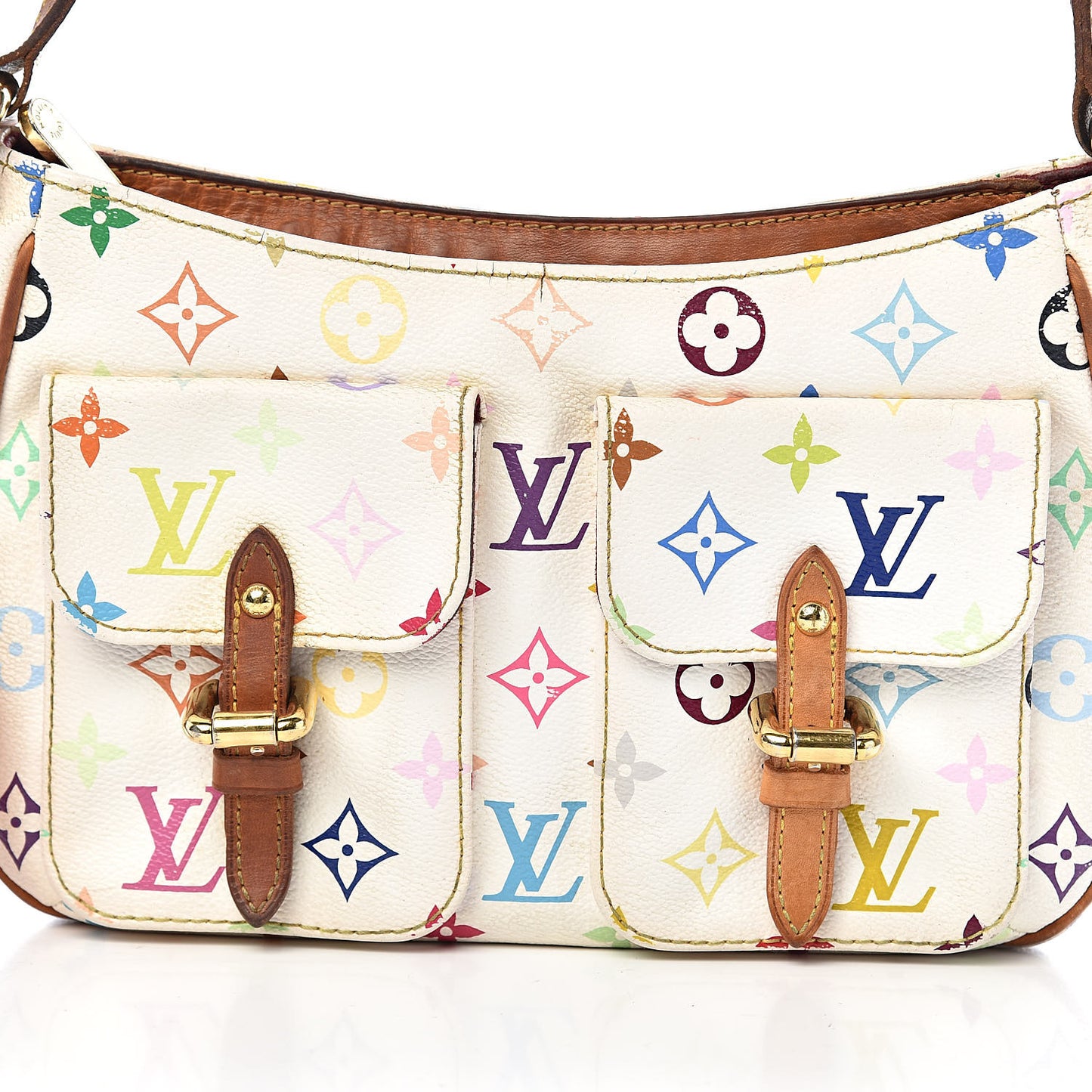 Monogram Multicolor Lodge PM White