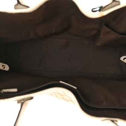 Gucci Monogram Medium Princy Tote Off White 5 of 16