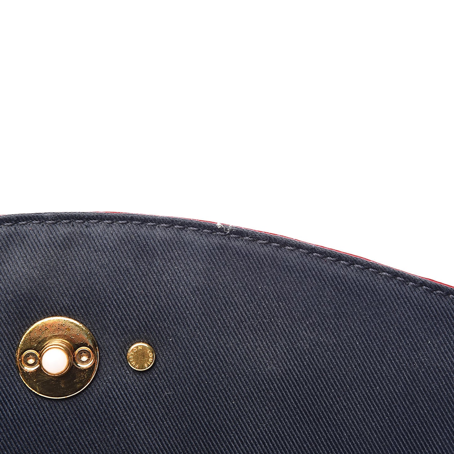 Empreinte Blanche MM Marine Rouge