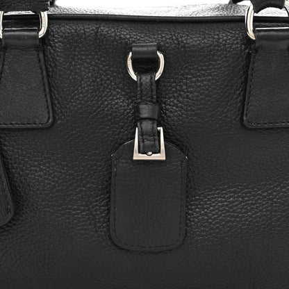 Prada Vitello Daino Bowler Black 8 of 15