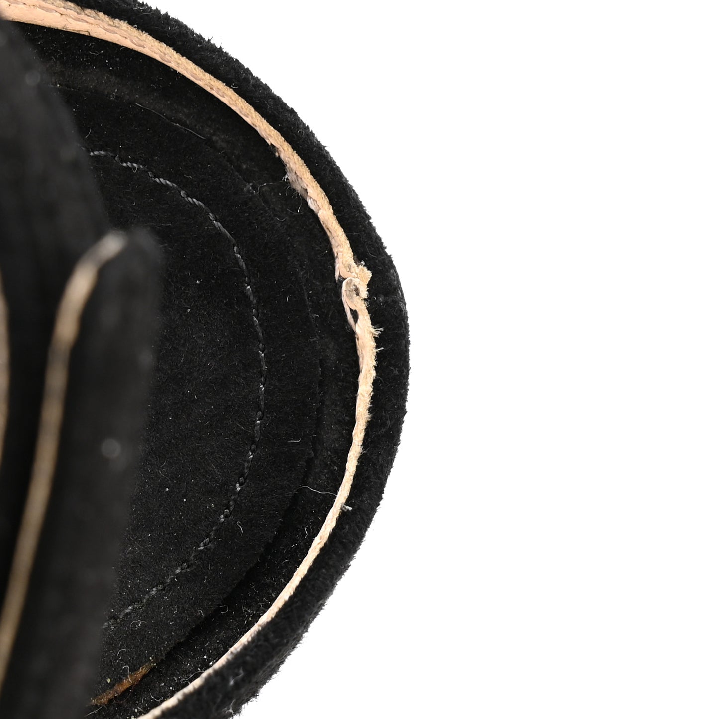 Velvet Platform Sandals 37.5 Black